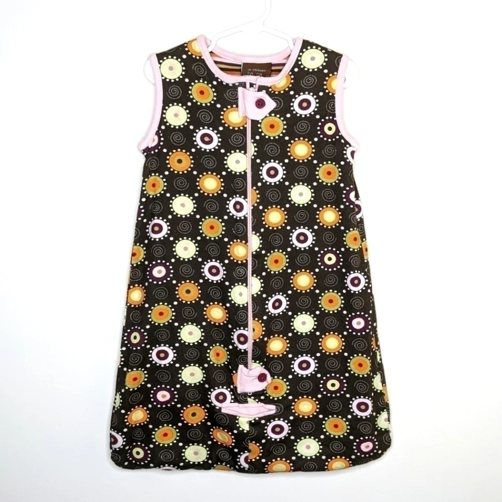 Hannah Banana Organic Polka Dot Sleep Sack Stroller Car Seat 0-9m